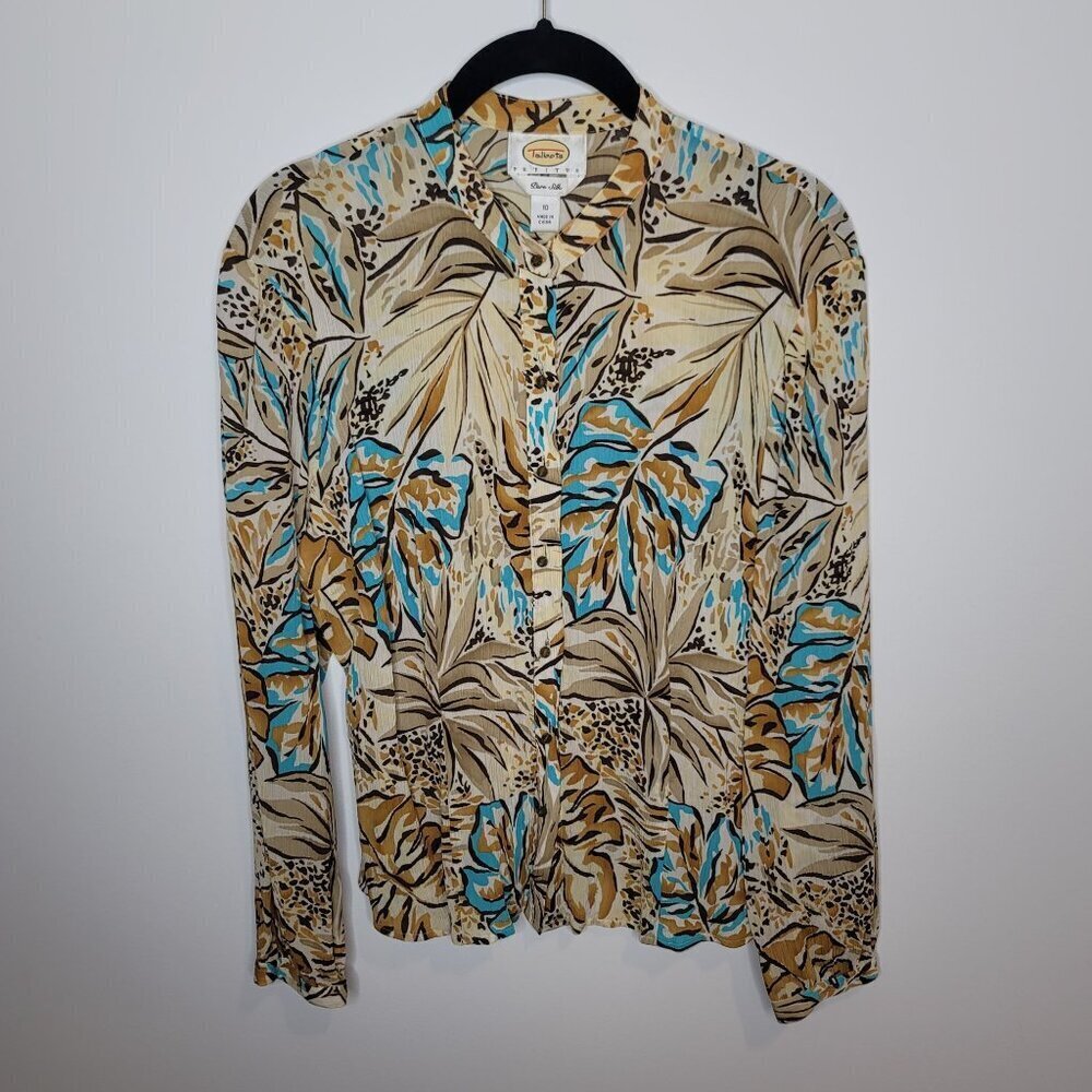 Talbots Button Up Womens 10‎